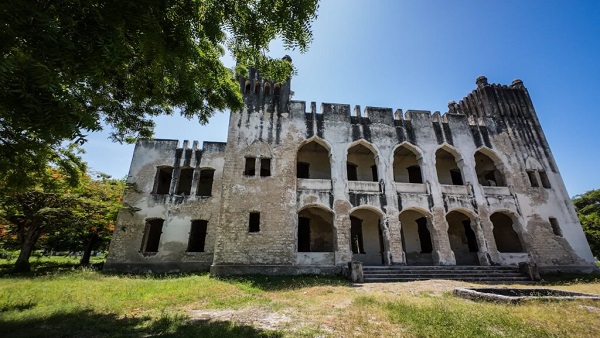 Old German colonial building in Bagamoyo