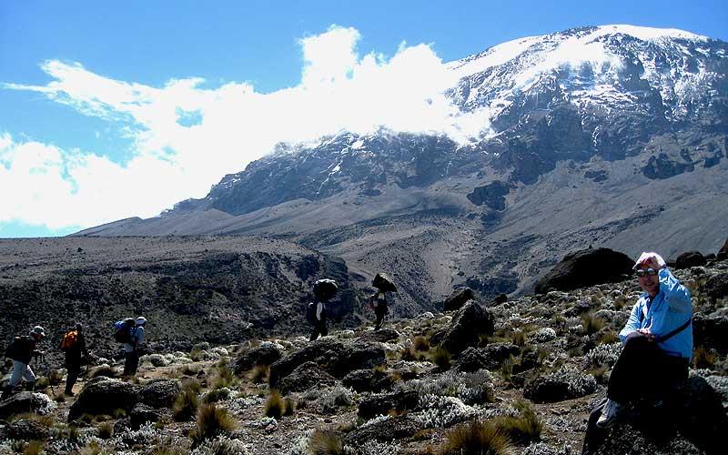 Camping and scenic beauty on Machame Route