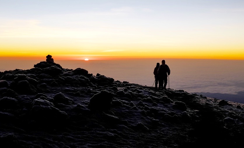 Uhuru Peak Close Up