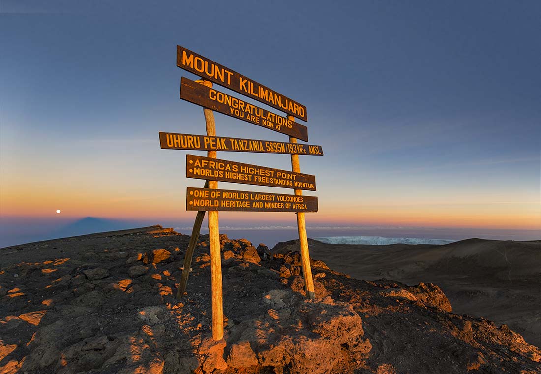 Kilimanjaro Summit Sunrise